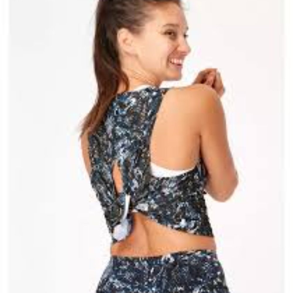 Sweaty Betty Activate Tank Snake Print S NWT